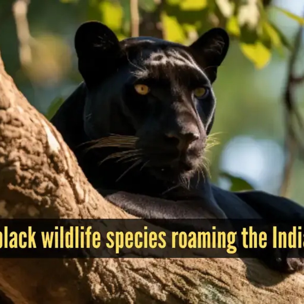 கரும்புலி முதல் கருஞ்சிறுத்தை வரை: இந்திய காடுகளில் அரிய காட்சிகளாக இருக்கும் 8 கருப்பு விலங்குகள் கரும்புலி முதல் கருஞ்சிறுத்தை வரை: இந்திய காடுகளில் அரிய காட்சிகளாக இருக்கும் 8 கருப்பு விலங்குகள்