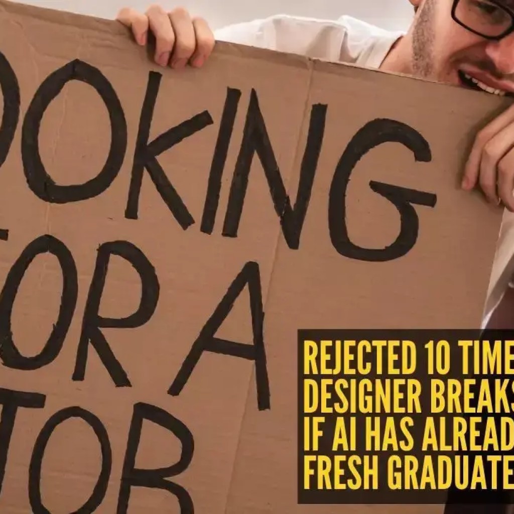 10 முறை நிராகரிக்கப்பட்டது: கிராஃபிக் டிசைனர் உடைந்து, AI ஏற்கனவே புதிய பட்டதாரிகளை மாற்றியிருக்கிறதா என்று கேட்கிறார் | – டைம்ஸ் ஆஃப் இந்தியா 10 முறை நிராகரிக்கப்பட்டது: கிராஃபிக் டிசைனர் உடைந்து, AI ஏற்கனவே புதிய பட்டதாரிகளை மாற்றியிருக்கிறதா என்று கேட்கிறார் | – டைம்ஸ் ஆஃப் இந்தியா