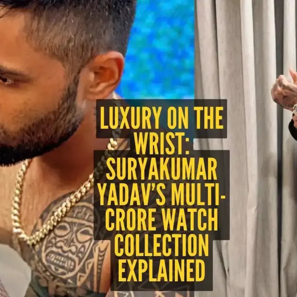 சூர்யகுமார் யாதவின் வாட்ச் சேகரிப்பு: உள்ளே டி20 உலகக் கோப்பை வென்ற கேப்டன் சூர்யகுமார் யாதவின் பல கோடி வாட்ச் சேகரிப்பு சூர்யகுமார் யாதவின் வாட்ச் சேகரிப்பு: உள்ளே டி20 உலகக் கோப்பை வென்ற கேப்டன் சூர்யகுமார் யாதவின் பல கோடி வாட்ச் சேகரிப்பு