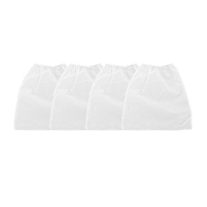 4 Pieces White Non-Woven Nail Art Dust Suction Collector...
