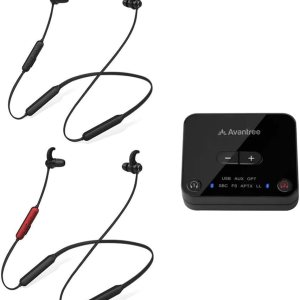 Avantree HT41866 – Wireless Earbuds for TV Listening...