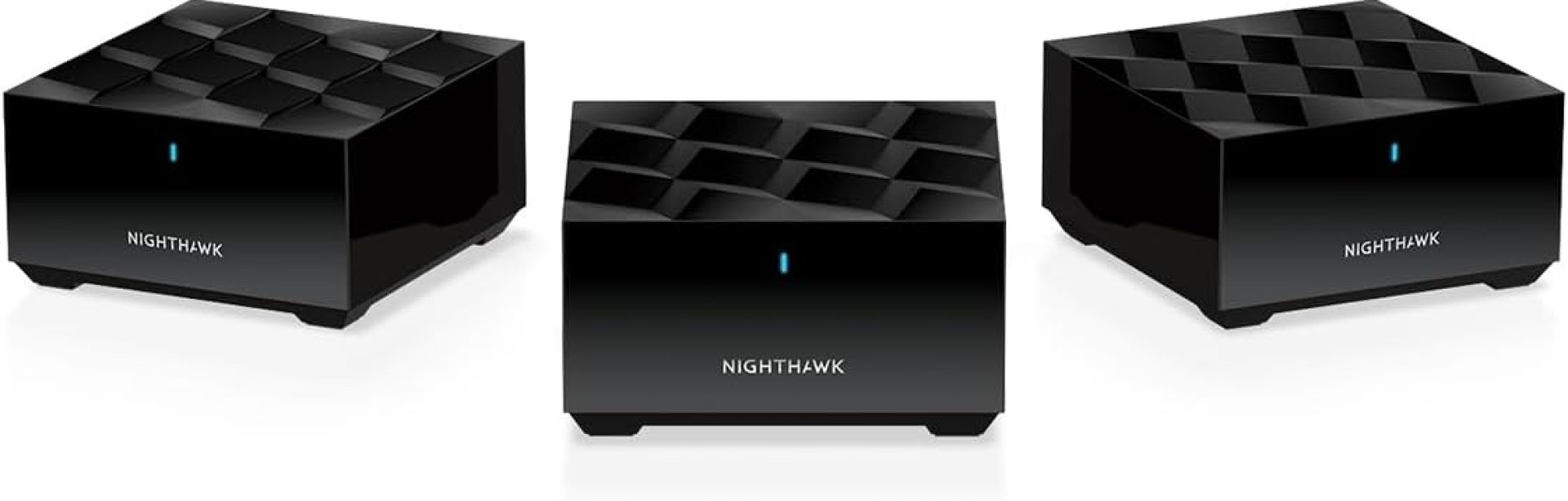 NETGEAR Nighthawk Tri-Band Whole Home Mesh WiFi 6 System (MK73S) – Router + 2 Satellite Extenders – 3Gbps Speed – Coverage up to 4,500 sq. ft., 25 Devices – Includes 1-Year Armor – AX3000 802.11ax NETGEAR Nighthawk Tri-Band Whole Home Mesh WiFi 6 System (MK73S) – Router + 2 Satellite Extenders – 3Gbps Speed – Coverage up to 4,500 sq. ft., 25 Devices – Includes 1-Year Armor – AX3000 802.11ax