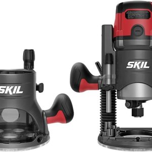 SKIL 14 Amp Plunge and Fixed Base Router Combo —...