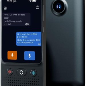 Language Translator Device, Voice/Text Bidirection...
