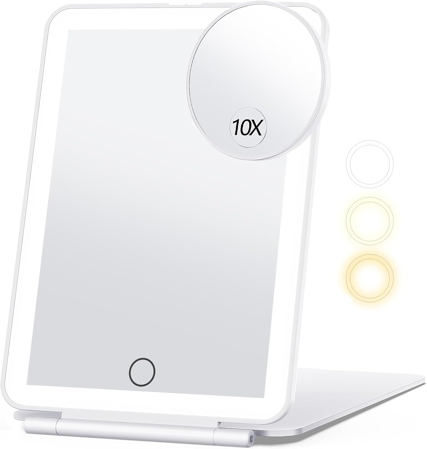 Rechargeable Makeup Mirror for Travel, Vanity Mirror with 80LEDs, 3 Color Light, 2000mAh Battery, Portable Ultra Slim Lighted Mirror, Travel Essential Rechargeable Makeup Mirror for Travel, Vanity Mirror with 80LEDs, 3 Color Light, 2000mAh Battery, Portable Ultra Slim Lighted Mirror, Travel Essential