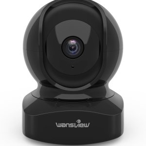 Wansview Security Camera Indoor, 360 Degree WiFi Home...