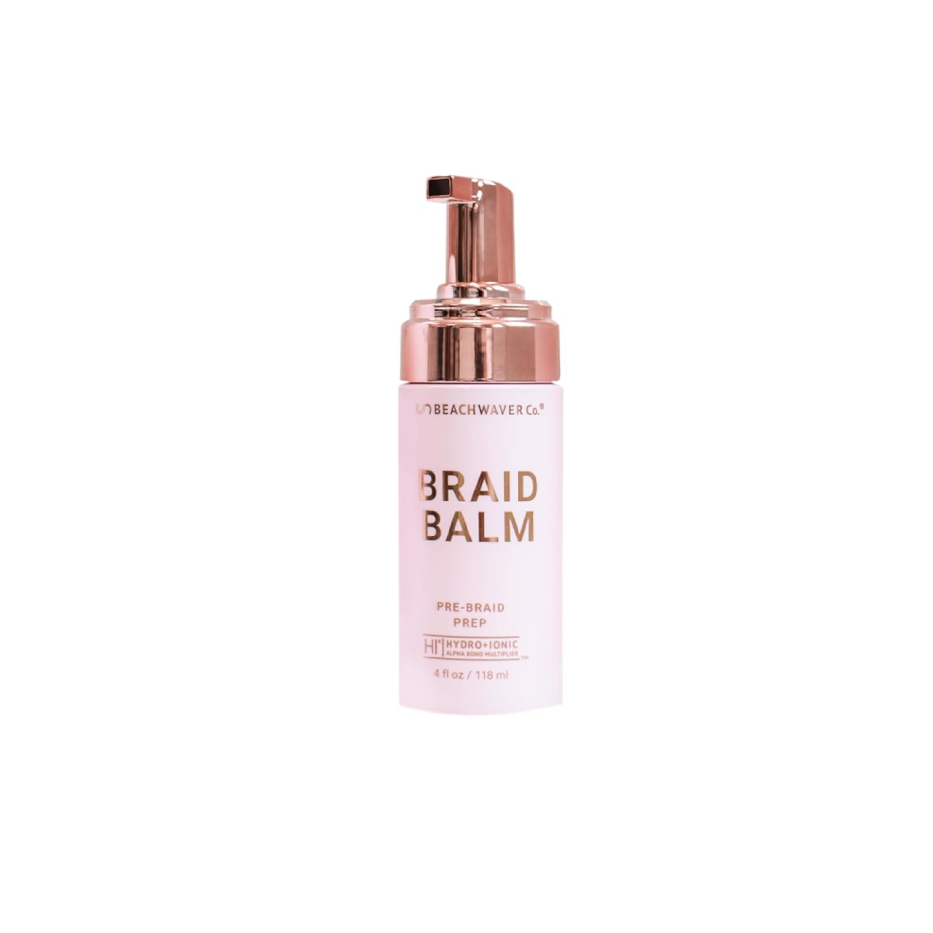 The Beachwaver Co. Haircare Braid Balm Pre-Braid Prep – Full Size (4 Fl Oz) | Frizz-Taming Hair Primer Foam | Strengthen and Reduce Flyaways with HiX Vegan Bond Multipliers | For All Hair Types The Beachwaver Co. Haircare Braid Balm Pre-Braid Prep – Full Size (4 Fl Oz) | Frizz-Taming Hair Primer Foam | Strengthen and Reduce Flyaways with HiX Vegan Bond Multipliers | For All Hair Types