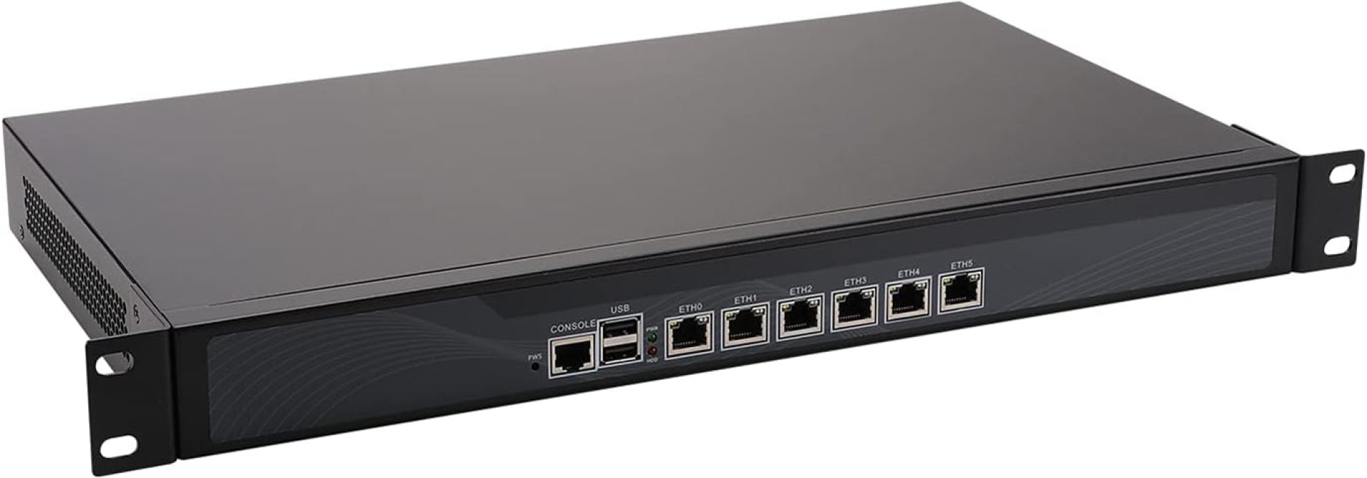 1U Rackmount Firewall, OPNsense, VPN, Network Security Appliance, Router PC, Intel Atom D525, RS04, 6 Intel Gigabit LAN/2USB/COM/VGA/Fan,(4G RAM/64G SSD) 1U Rackmount Firewall, OPNsense, VPN, Network Security Appliance, Router PC, Intel Atom D525, RS04, 6 Intel Gigabit LAN/2USB/COM/VGA/Fan,(4G RAM/64G SSD)