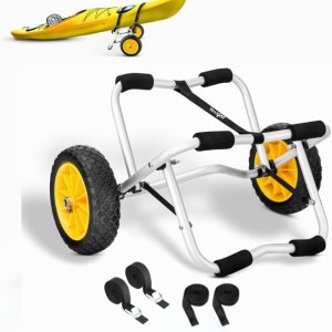 Yes4All Kayak Cart U-Shape Aluminum, 200lbs Capacity...