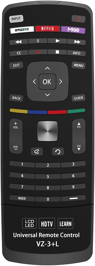 New Vizio Universal Remote Control for All VIZIO Brand TV, Smart TV – 1 Year Warranty New Vizio Universal Remote Control for All VIZIO Brand TV, Smart TV – 1 Year Warranty