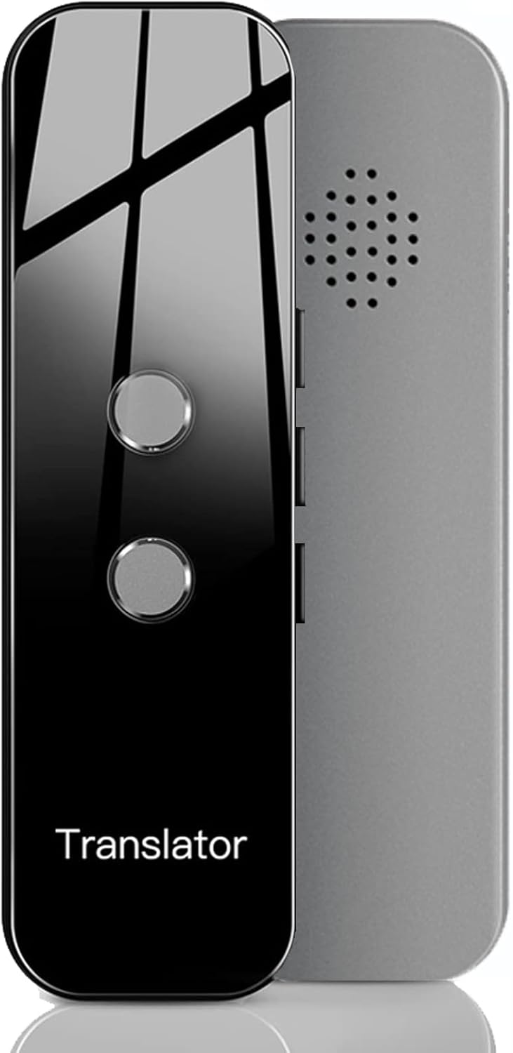 Instant Language Translator Device, Real-time Two Way Language Translator, Ai Voice Translator Device in 137 Languages, Mini Pocket Translator for Learning Travel and Business Communications Instant Language Translator Device, Real-time Two Way Language Translator, Ai Voice Translator Device in 137 Languages, Mini Pocket Translator for Learning Travel and Business Communications