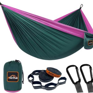 Camping Hammock, Super Lightweight Portable Parachute...