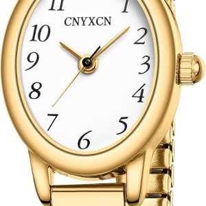 Gold Watches for Women,Easy Reading Analog Watch with...