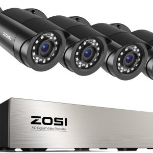 ZOSI 3K Lite Security Camera System Indoor Outdoor,AI...