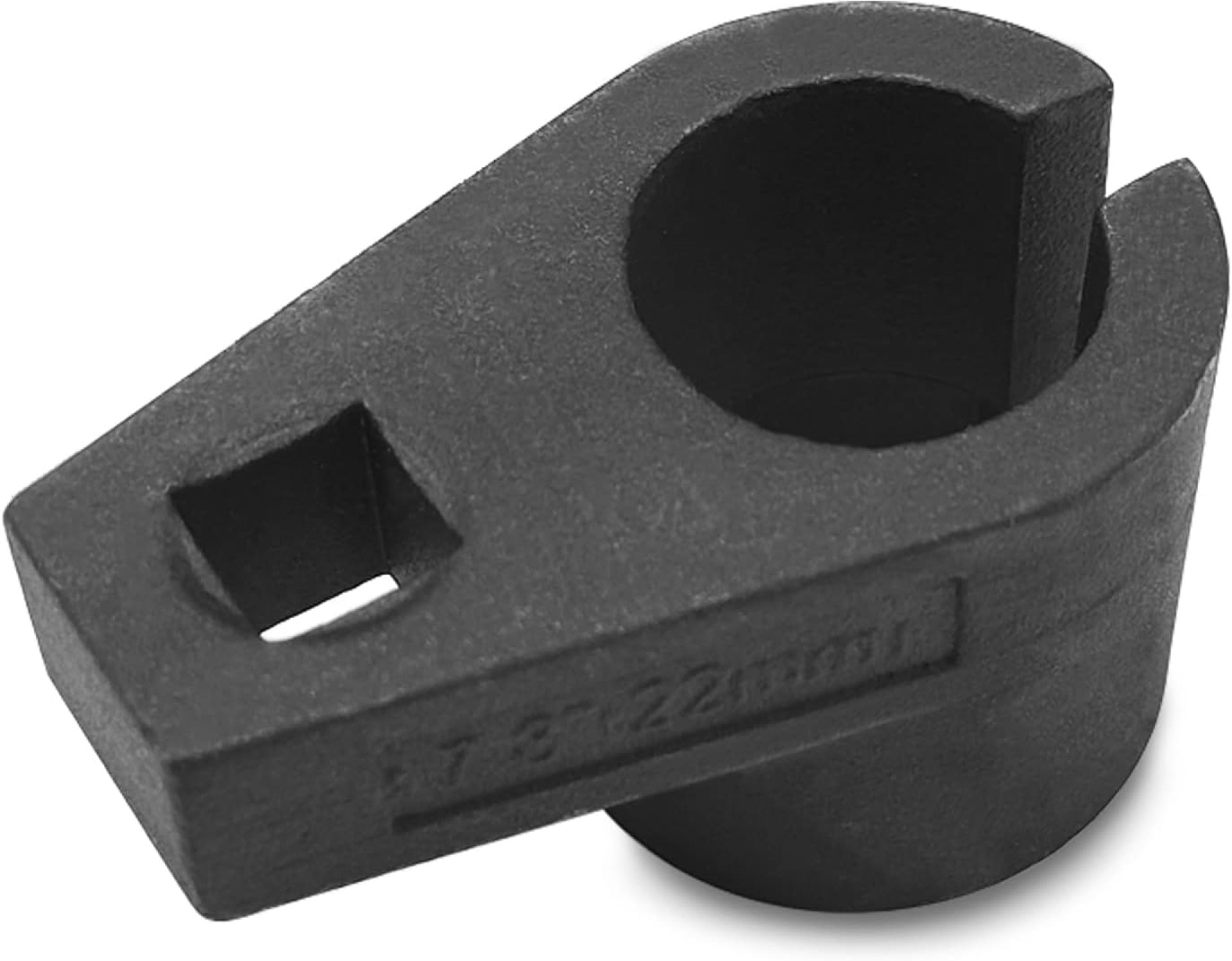 Offset Oxygen Sensor Socket, 3/8-Inch Drive, 7/8-Inch (22mm), Wire Gate Accesses Sensor from Side, Preventing Damage to Wires, Universal for Most Cars Offset Oxygen Sensor Socket, 3/8-Inch Drive, 7/8-Inch (22mm), Wire Gate Accesses Sensor from Side, Preventing Damage to Wires, Universal for Most Cars