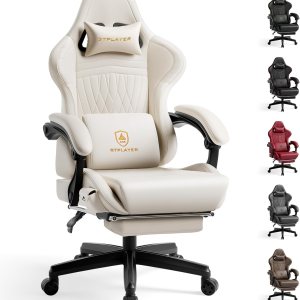 GTPLAYER Gaming Chair with Speakers, Video Game Chairs...