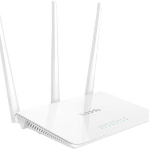 Tenda N300 Wireless Wi-Fi Router with High Power 5dBi...