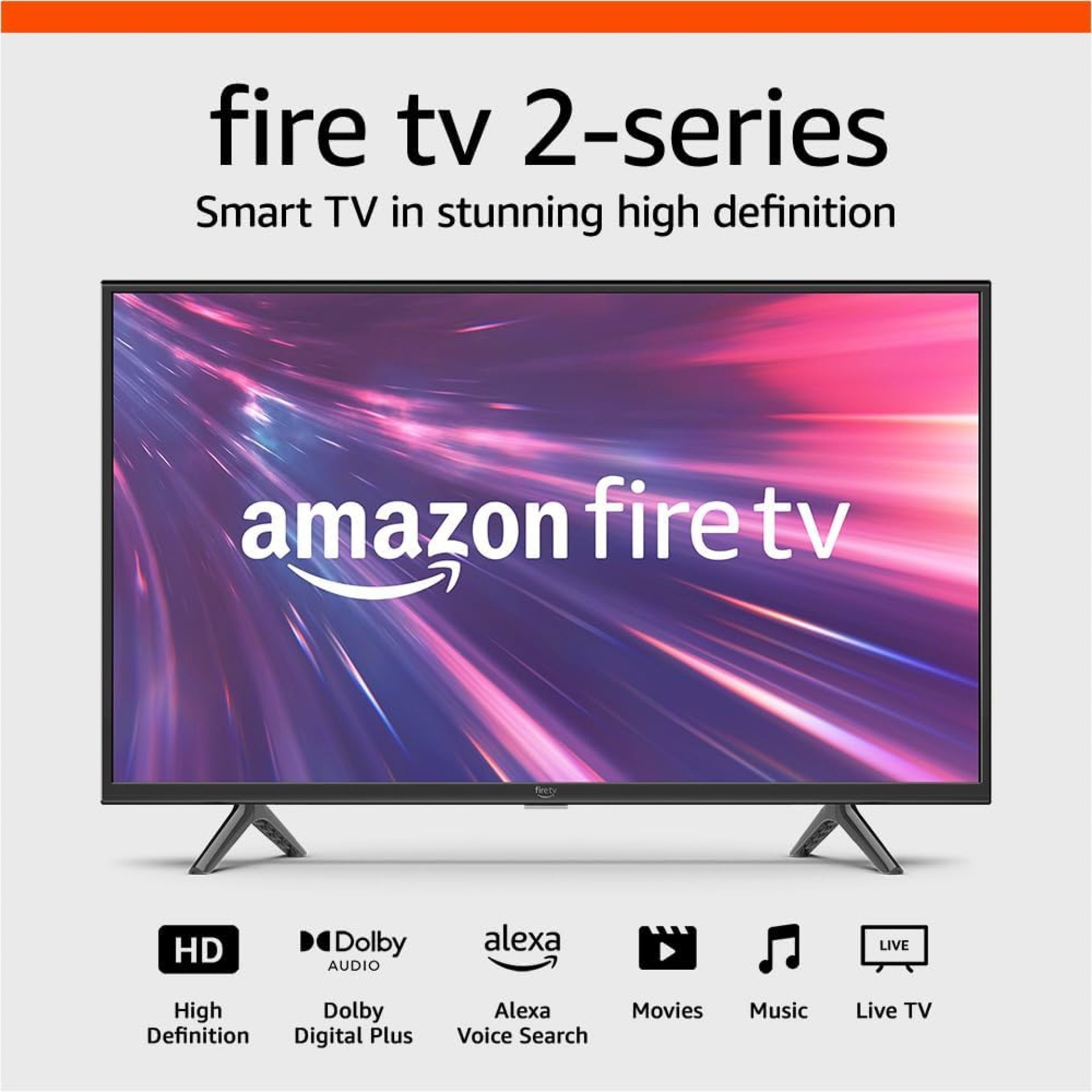 Amazon Fire TV 32″ 2-Series (newest model), HD smart TV with Fire TV Alexa Voice Remote, stream live TV without cable Amazon Fire TV 32″ 2-Series (newest model), HD smart TV with Fire TV Alexa Voice Remote, stream live TV without cable