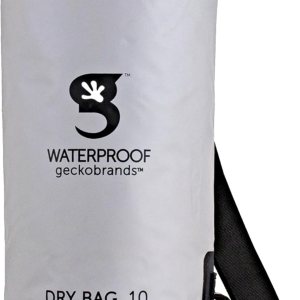 geckobrands Tarpaulin Dry Bag – Waterproof PVC Bag...