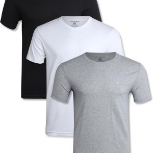 Lucky Brand Men’s Undershirt – 3 Pack Basic...