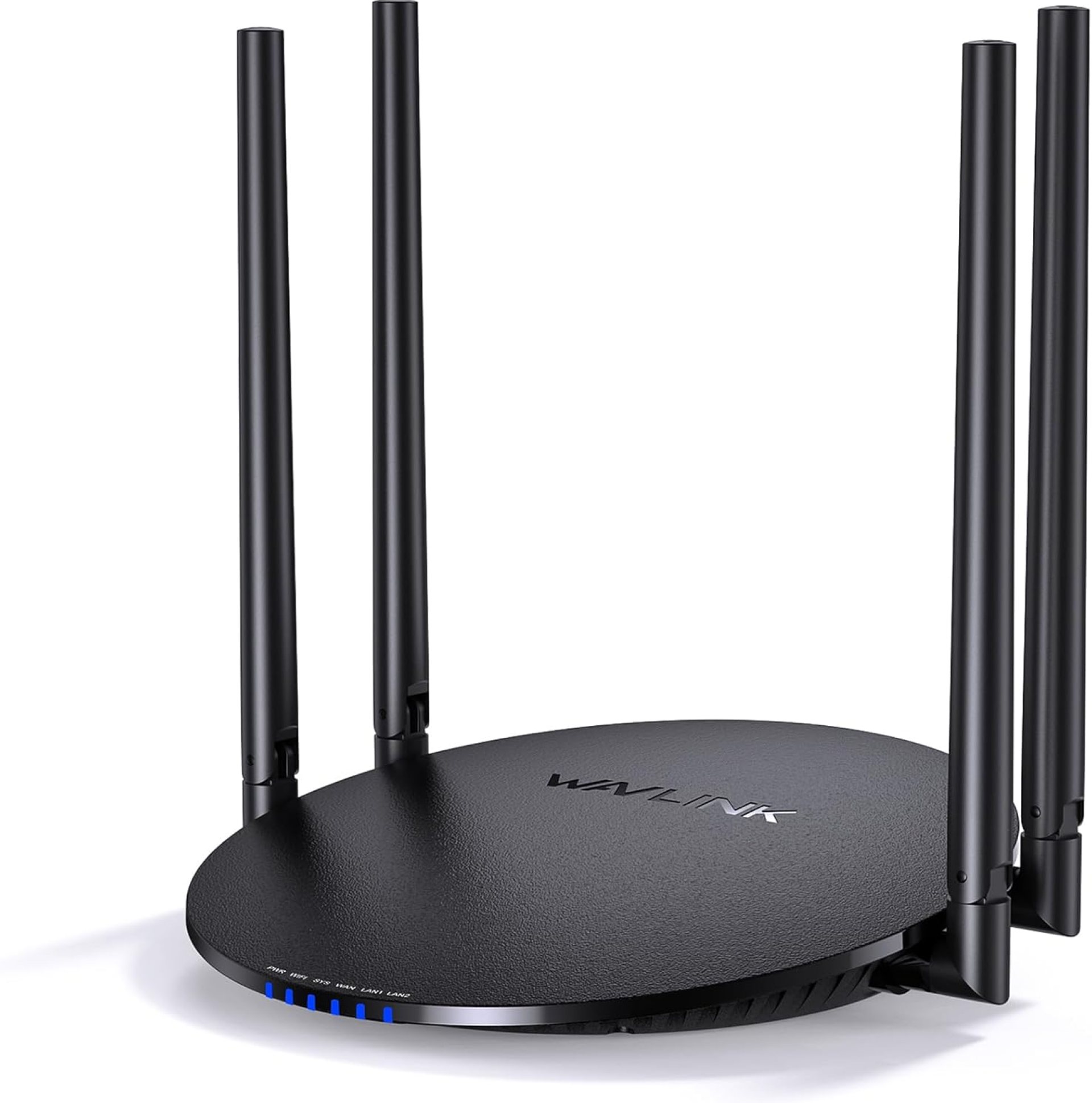 WAVLINK AC1200 WiFi Router Wireless Internet Router for Home, Dual Band Router 2.4GHz and 5GHz with 1000Mbps WAN/LAN Gigabit Ethernet Port, 4 x 5dBi Foldable Antennas, Supports Router Repeater AP Mode WAVLINK AC1200 WiFi Router Wireless Internet Router for Home, Dual Band Router 2.4GHz and 5GHz with 1000Mbps WAN/LAN Gigabit Ethernet Port, 4 x 5dBi Foldable Antennas, Supports Router Repeater AP Mode