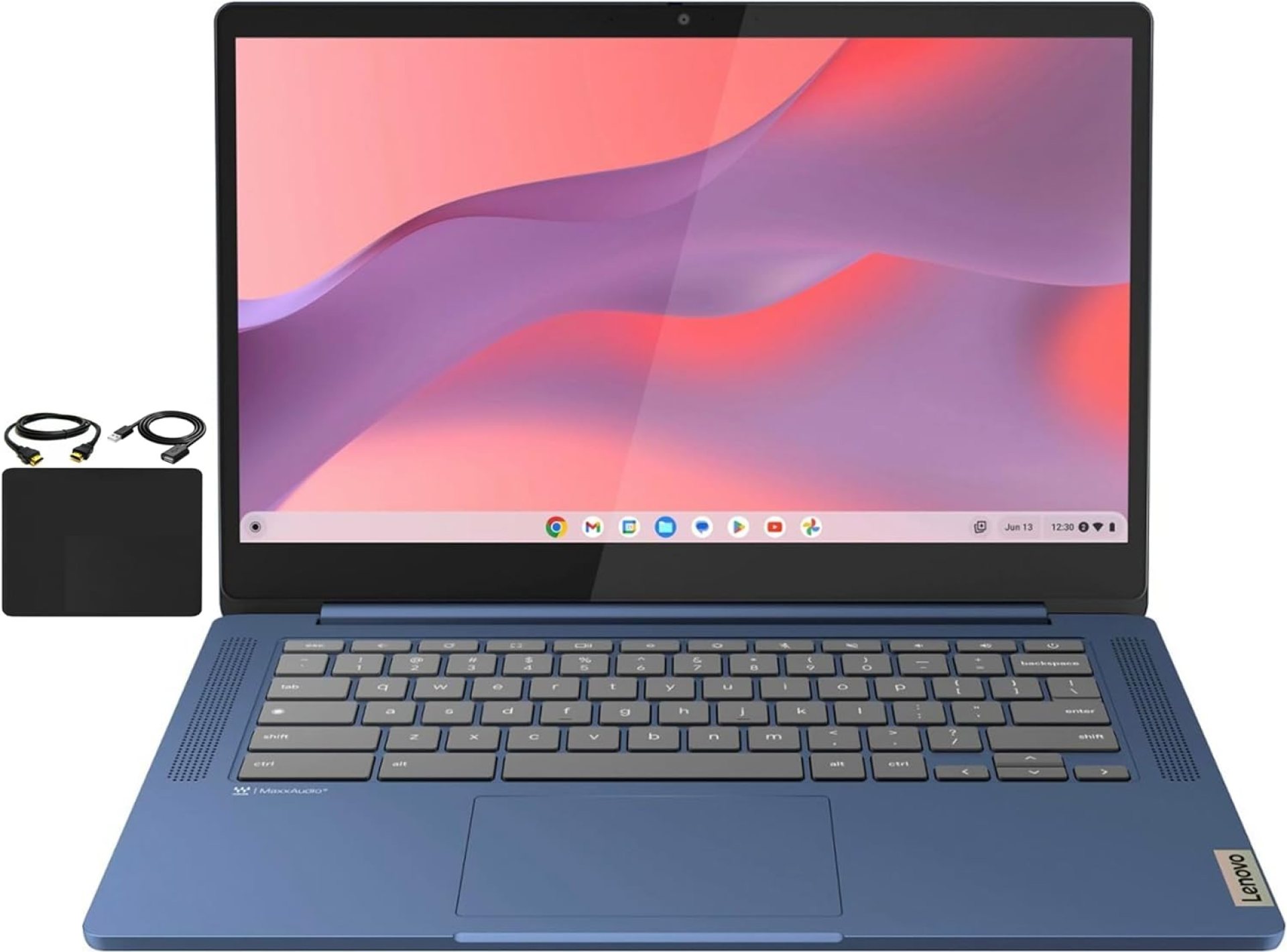 Lenovo Flagship Chromebook, 14” FHD Touchscreen Slim Thin Light Laptop Computer, 8-Core MediaTek Kompanio 520 Processor, 4GB RAM, 64GB eMMC, WiFi 6,Chrome OS, Abyss Blue Lenovo Flagship Chromebook, 14” FHD Touchscreen Slim Thin Light Laptop Computer, 8-Core MediaTek Kompanio 520 Processor, 4GB RAM, 64GB eMMC, WiFi 6,Chrome OS, Abyss Blue