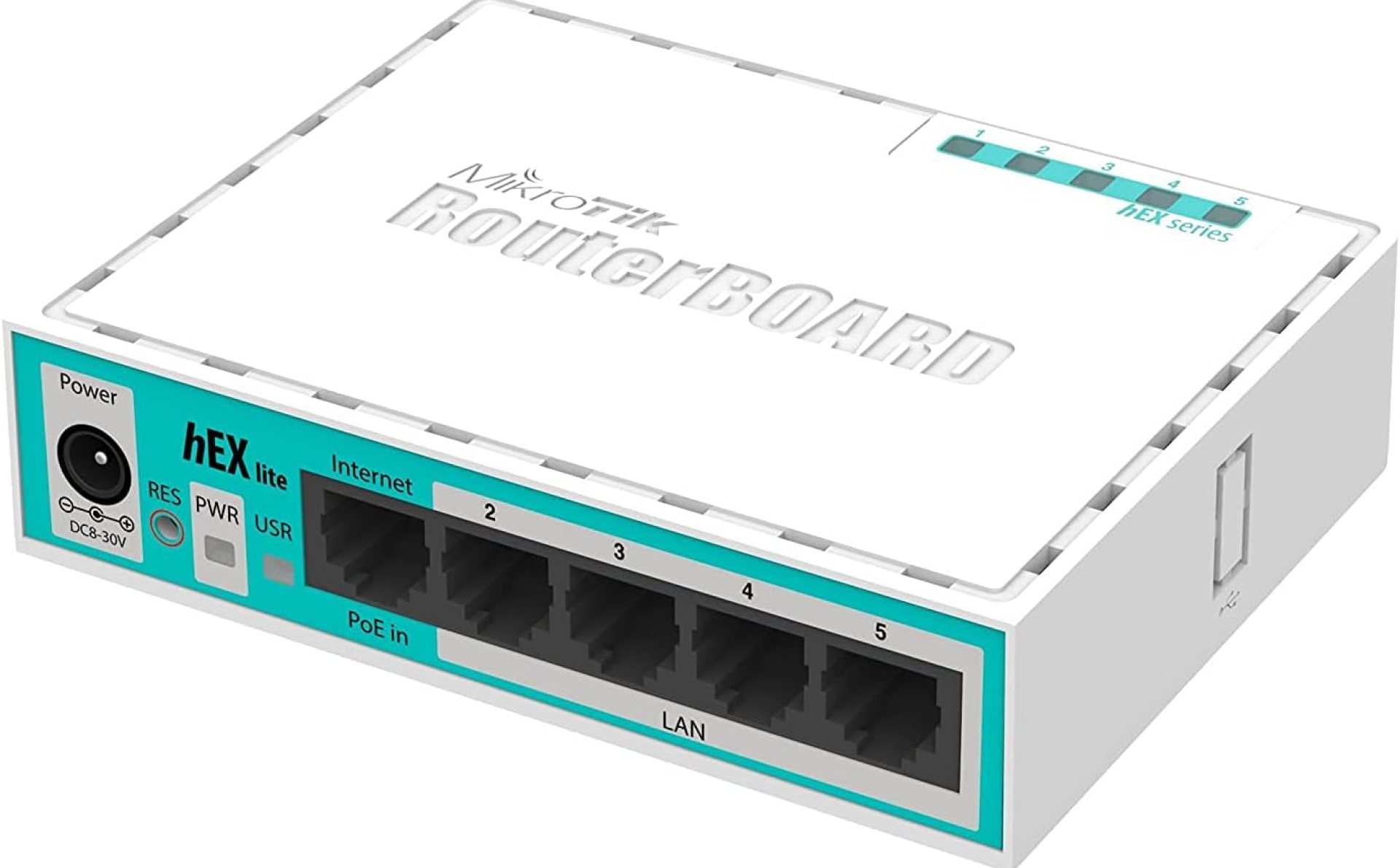 Mikrotik RouterBOARD hEX lite 5 ports router 5 X 10/100 PoE OSL4 – (RB750r2) Mikrotik RouterBOARD hEX lite 5 ports router 5 X 10/100 PoE OSL4 – (RB750r2)