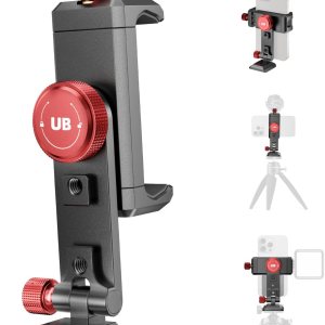 UBeesize Metal Phone Tripod Mount Cold Shoes with Arca...