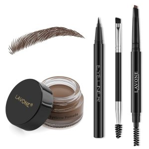 LAVONE Eyebrow Stamp Pencil Kit for Eyebrows Makeup,...