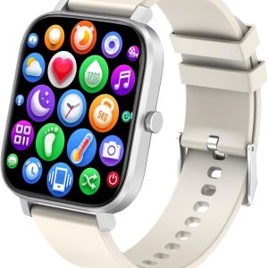 Smart Watch for Men Women Compatible with iPhone Samsung...