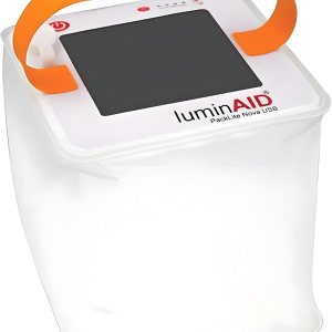 LuminAID Solar Camping Lantern – Inflatable LED...