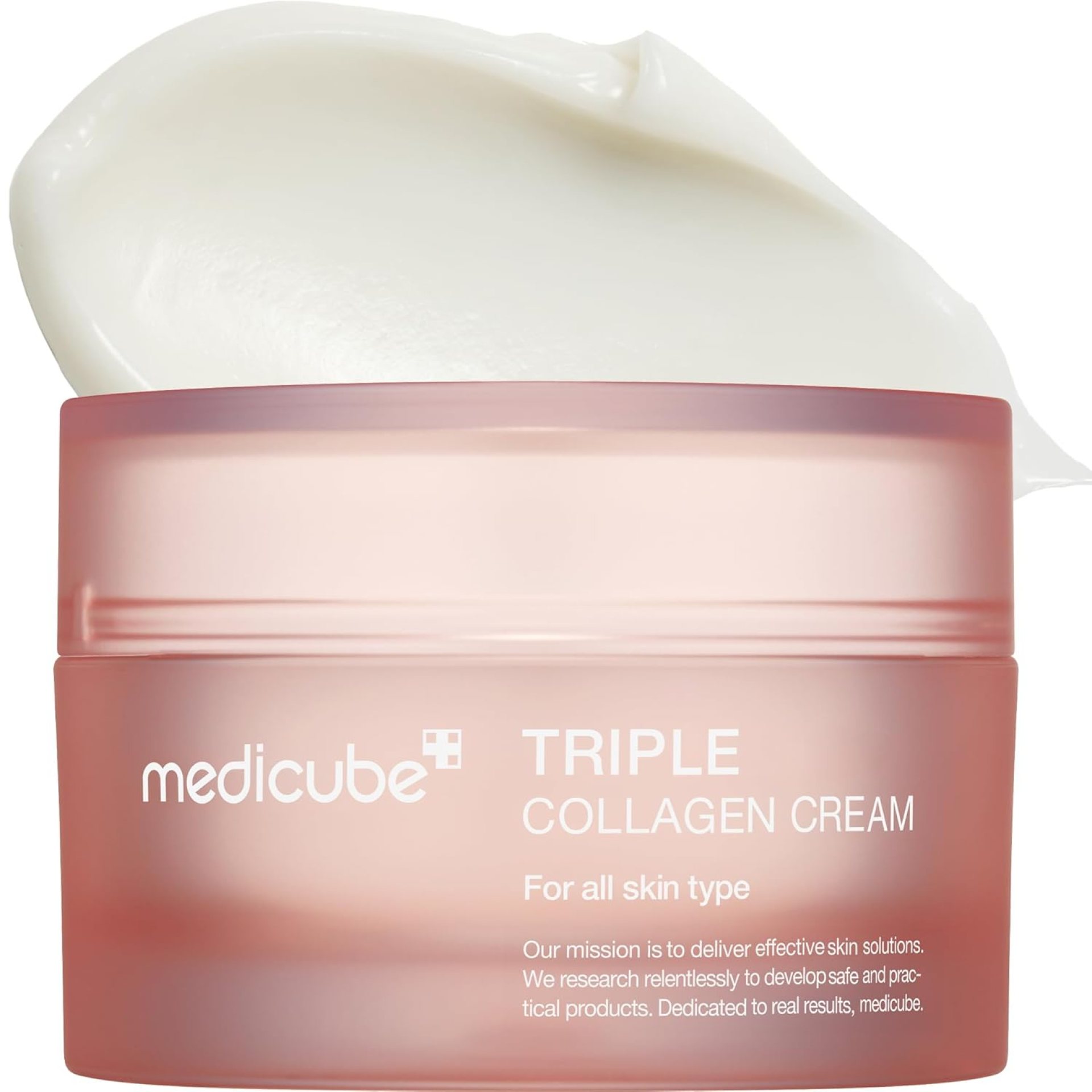 medicube Triple Collagen Cream – Hydrating & Firming Moisturizer with Hyaluronic Acid, Premium Elastin, Shea Butter – Wrinkle Care & Boosts Elasticity – Korean Skincare, 1.69 oz medicube Triple Collagen Cream – Hydrating & Firming Moisturizer with Hyaluronic Acid, Premium Elastin, Shea Butter – Wrinkle Care & Boosts Elasticity – Korean Skincare, 1.69 oz