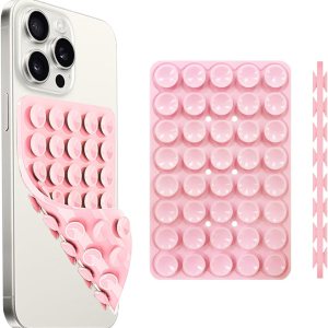 Silicone Suction Cup Phone Case Mount Double Sided,...