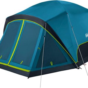 Coleman Skydome 6-Person Screen Room Camping Tent with...