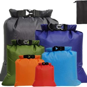 Pimoys 6 Pack Waterproof Dry Bags, Lightweight Outdoor...