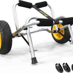 Bonnlo Kayak Cart Canoe Dolly Fishing Kayak Accessories...