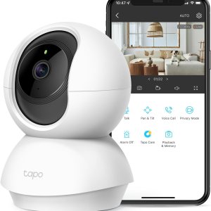TP-Link Tapo 2K Pan/Tilt Security Camera for Baby Monitor,...