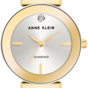 Anne Klein Women’s Genuine Diamond Dial Bracelet...