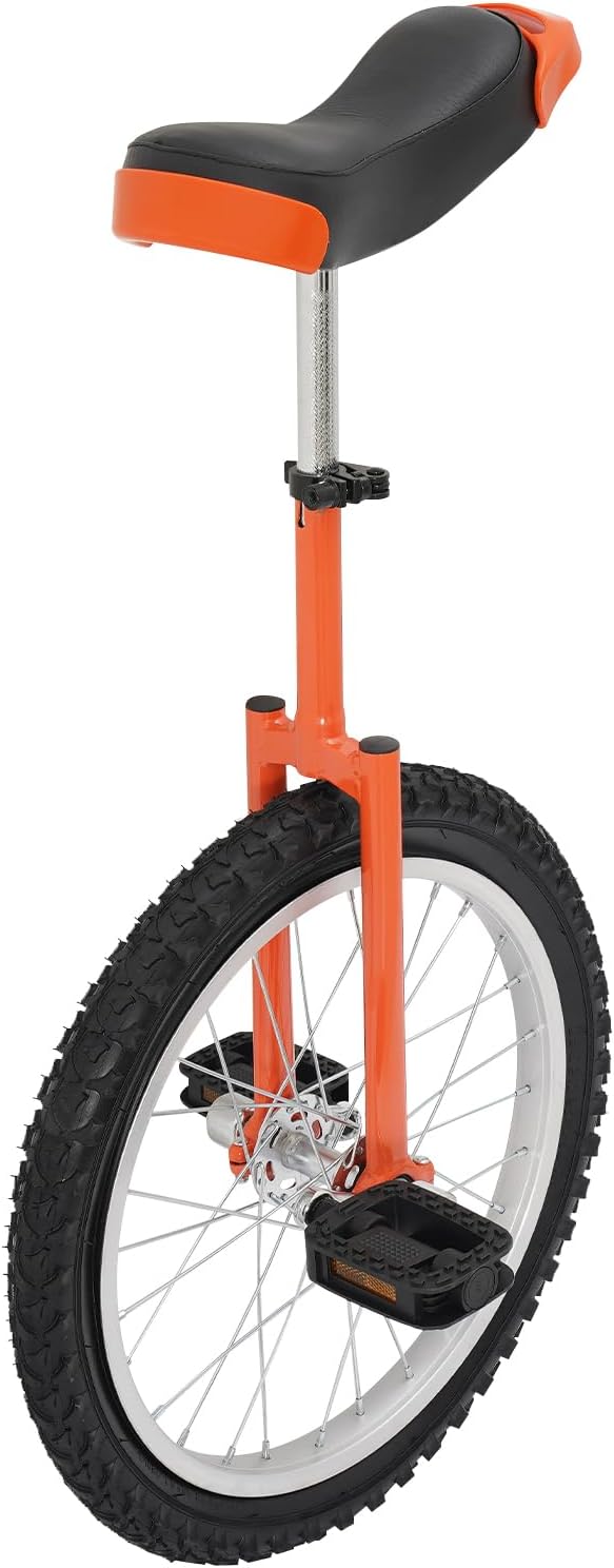 18″ Outdoor Wheel Unicycle, One Wheel Bike Adjustable Seat Exercise Bicycle Outdoor Sports Exercise Bicycle Training Balance Bike for for Beginners and Professionals Daily Fitness Exercises 18″ Outdoor Wheel Unicycle, One Wheel Bike Adjustable Seat Exercise Bicycle Outdoor Sports Exercise Bicycle Training Balance Bike for for Beginners and Professionals Daily Fitness Exercises