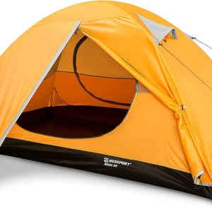 Bessport Camping Tent 1/2 Person Tent Waterproof Two...