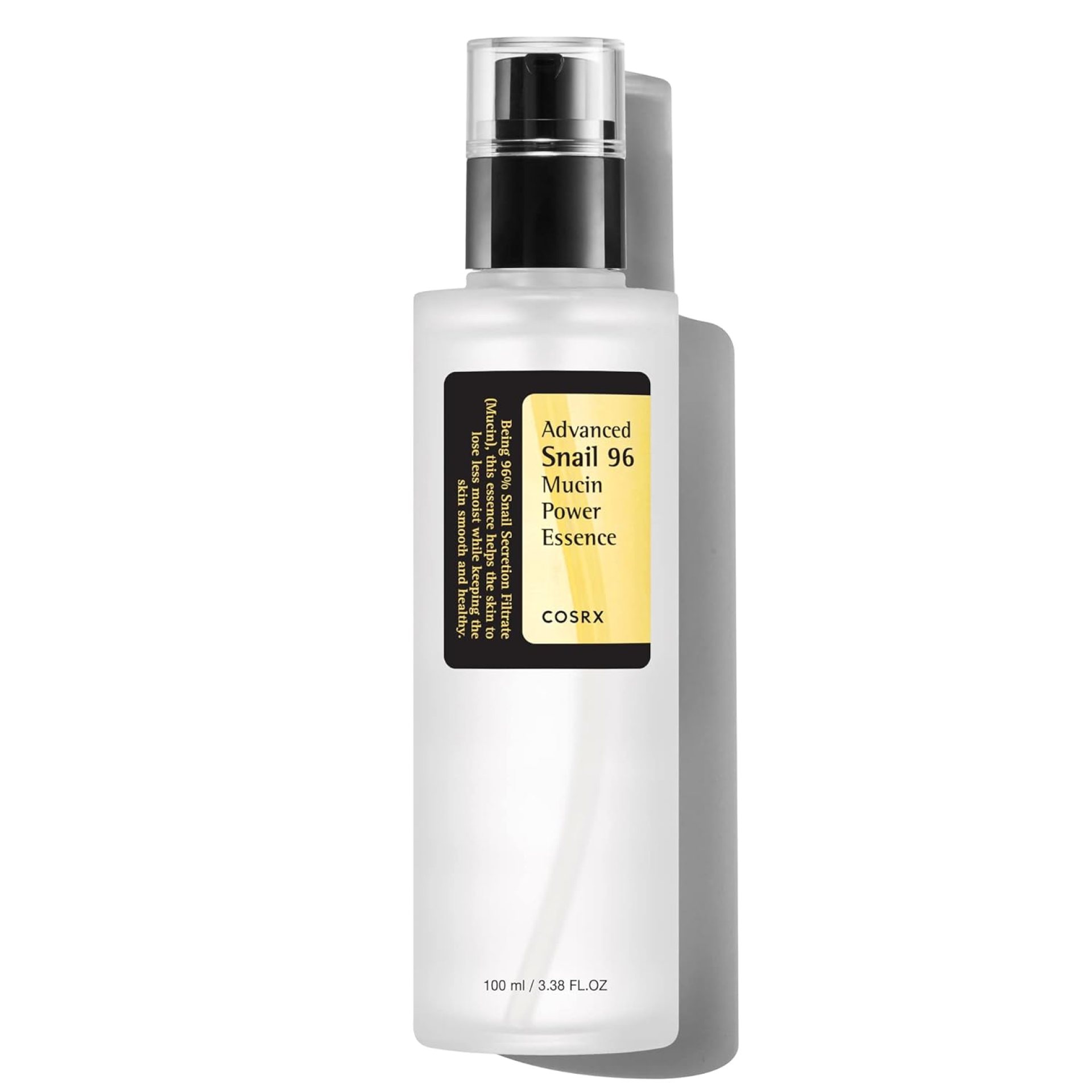 COSRX Snail Mucin 96% Power Face Serum, 3.38 fl oz 100ml | Hydrating, for Face, Self Care, Glow Skin under Makeup COSRX Snail Mucin 96% Power Face Serum, 3.38 fl oz 100ml | Hydrating, for Face, Self Care, Glow Skin under Makeup