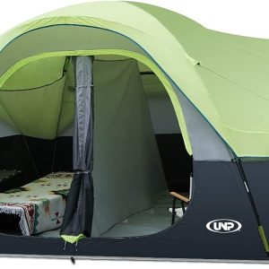 UNP Camping Tent 10-Person-Family Tents, Parties, Music...