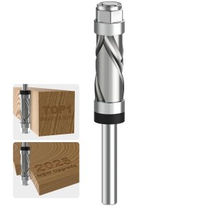 Carbide Compressiom Flush Trim Router Bit 1/4 Shank,...