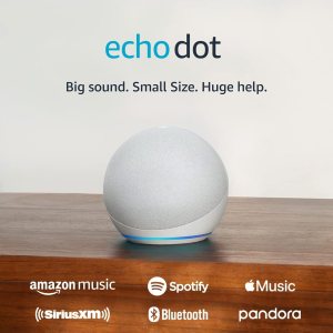 Amazon Echo Dot (newest model), Vibrant sounding Alexa...