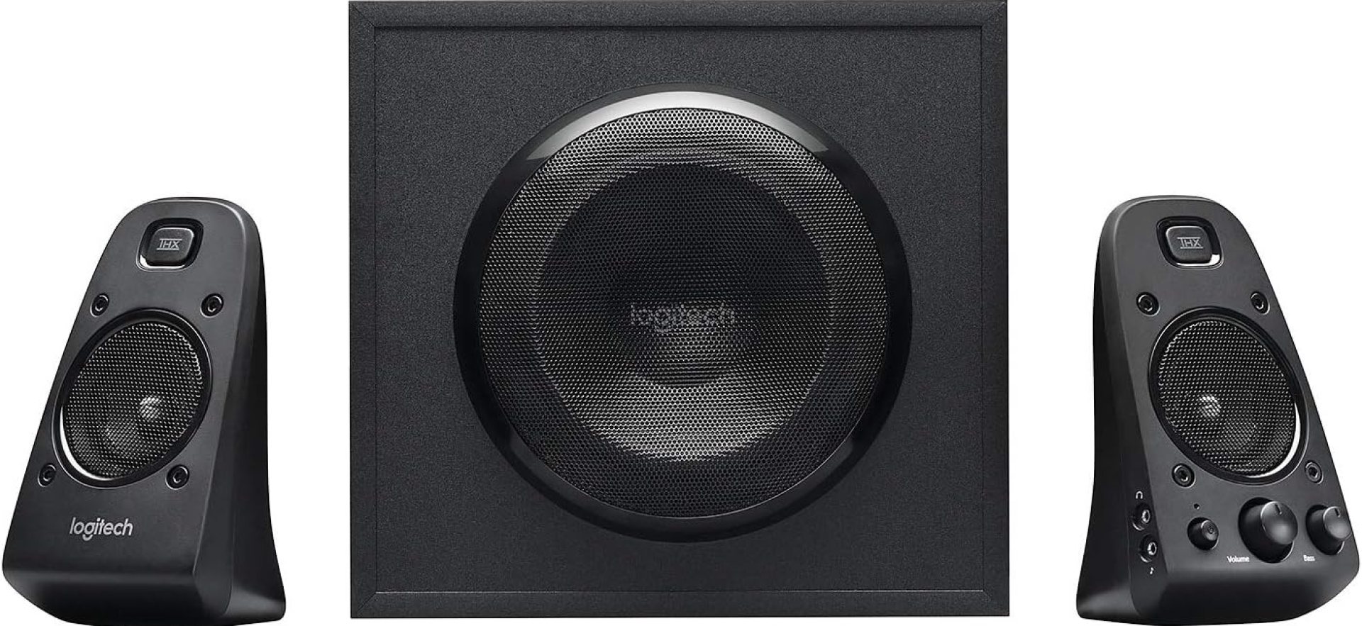 Logitech Z623 400 Watt Home Speaker System, 2.1 Speaker System – Black Logitech Z623 400 Watt Home Speaker System, 2.1 Speaker System – Black