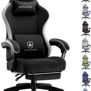 GTPLAYER Gaming Chair, Computer Office Chair with Pocket...