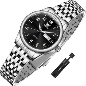 OLEVS Women Watches Date and Day,Ladies Watches with...