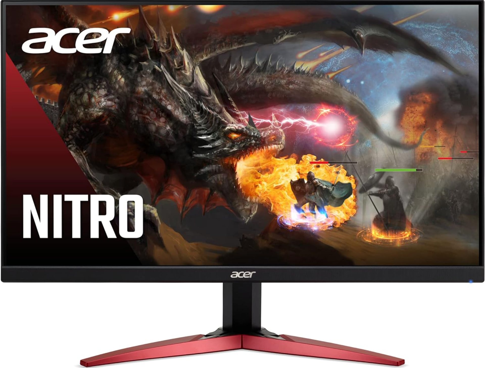 Acer Nitro KG241Y Sbiip 23.8” Full HD (1920 x 1080) VA Gaming Monitor | AMD FreeSync Premium Technology | 165Hz Refresh Rate | 1ms (VRB) | ZeroFrame Design | 1 x Display Port 1.2 & 2 x HDMI 2.0,Black Acer Nitro KG241Y Sbiip 23.8” Full HD (1920 x 1080) VA Gaming Monitor | AMD FreeSync Premium Technology | 165Hz Refresh Rate | 1ms (VRB) | ZeroFrame Design | 1 x Display Port 1.2 & 2 x HDMI 2.0,Black