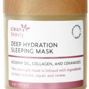 Clean Beauty Deep Hydration Sleeping Face Mask with...