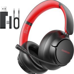 Wireless Gaming Headsets for PS5, PS4, 55Hr Battery...